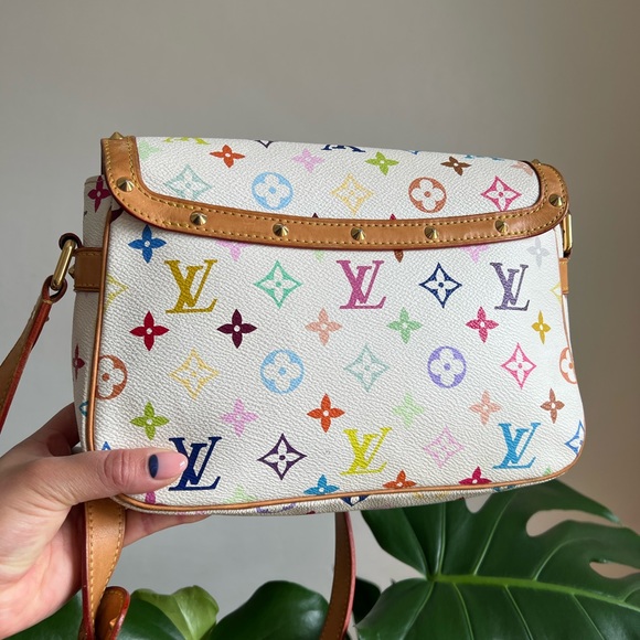 ❌❌SOLD❌❌ Authentic Louis Vuitton Multicolor collection bag/ wallet - Picture 2 of 8